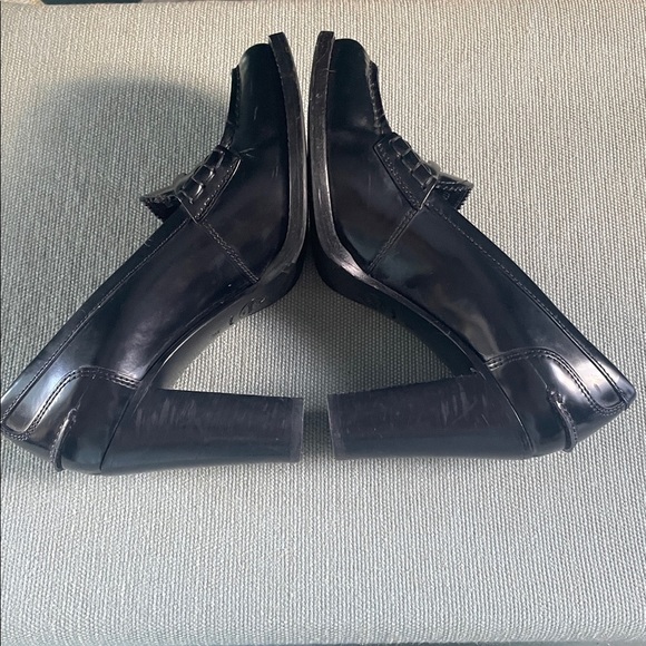 Church’s Trembrey Heel | Black Leather Designer Heels | Size 37 (US 6.5–7) - Picture 6 of 10